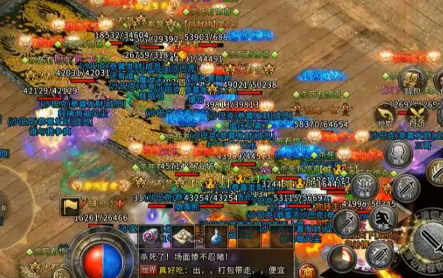 传奇游戏既保留了经典对战玩法又能让玩家享用高效打金的趣味